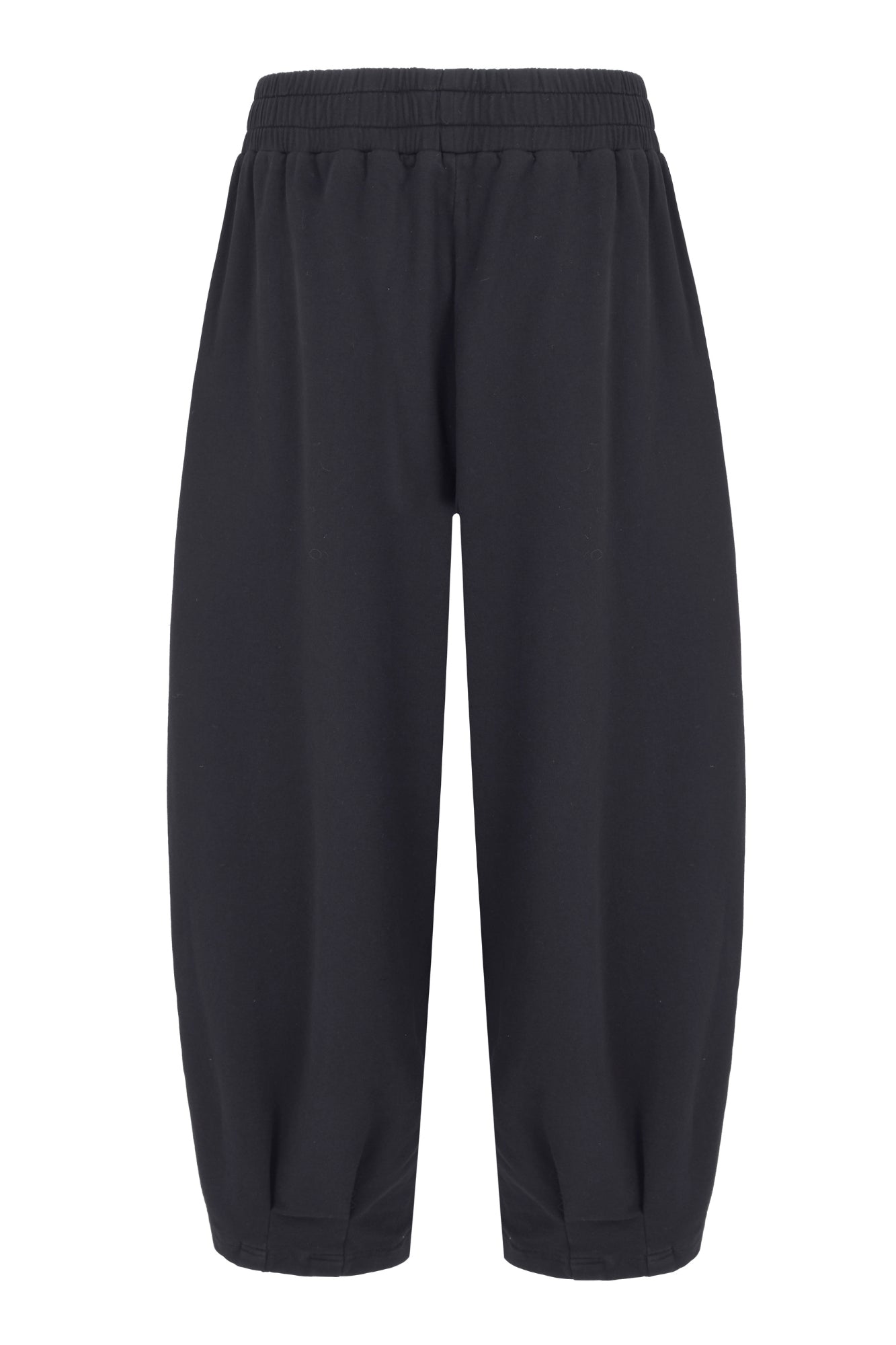 Sloane Relaxed Barrel Leg Trouser Black