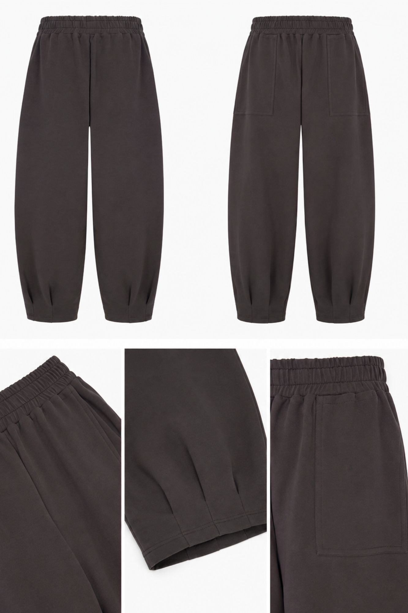 Sloane Relaxed Barrel Leg Trouser Slate