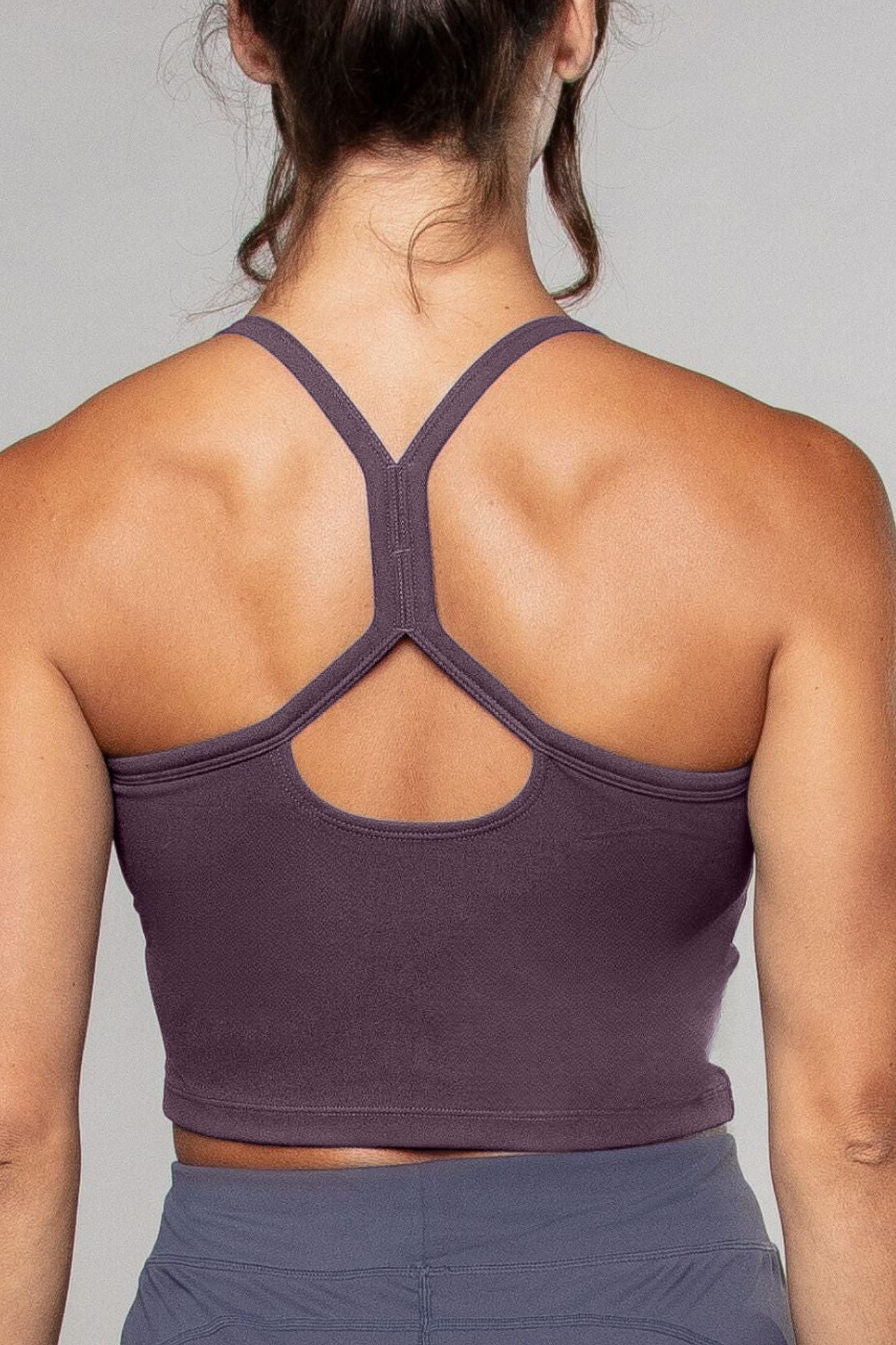 Airsoft Racerback Tank Mulberry - Born Nouli