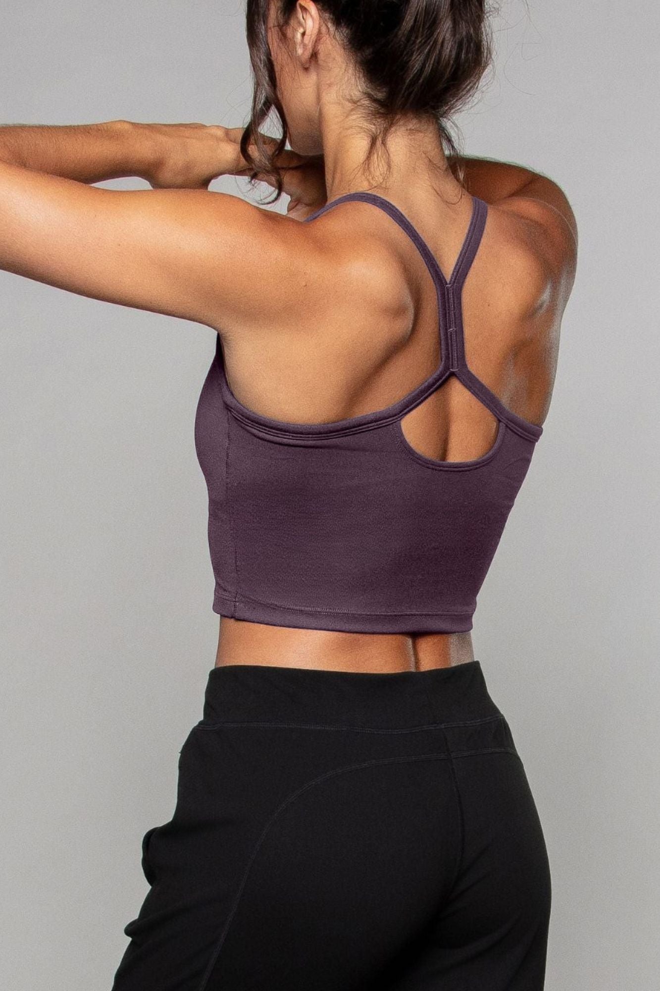 Airsoft Racerback Tank Mulberry - Born Nouli