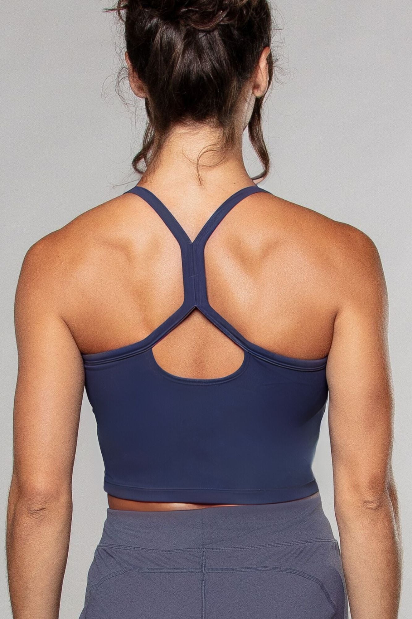 Aria Airsoft Racerback Tank Navy - Born Nouli