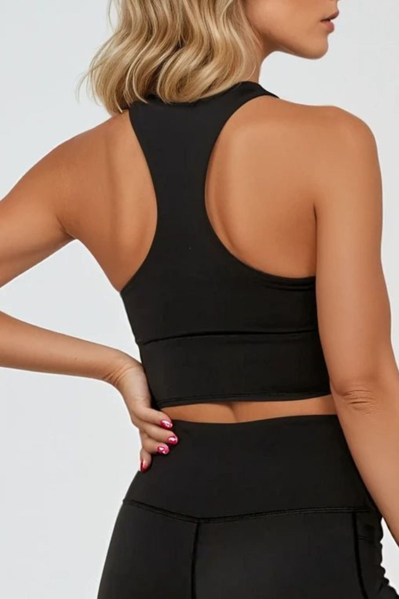 Longline Crop Bra - Born Nouli