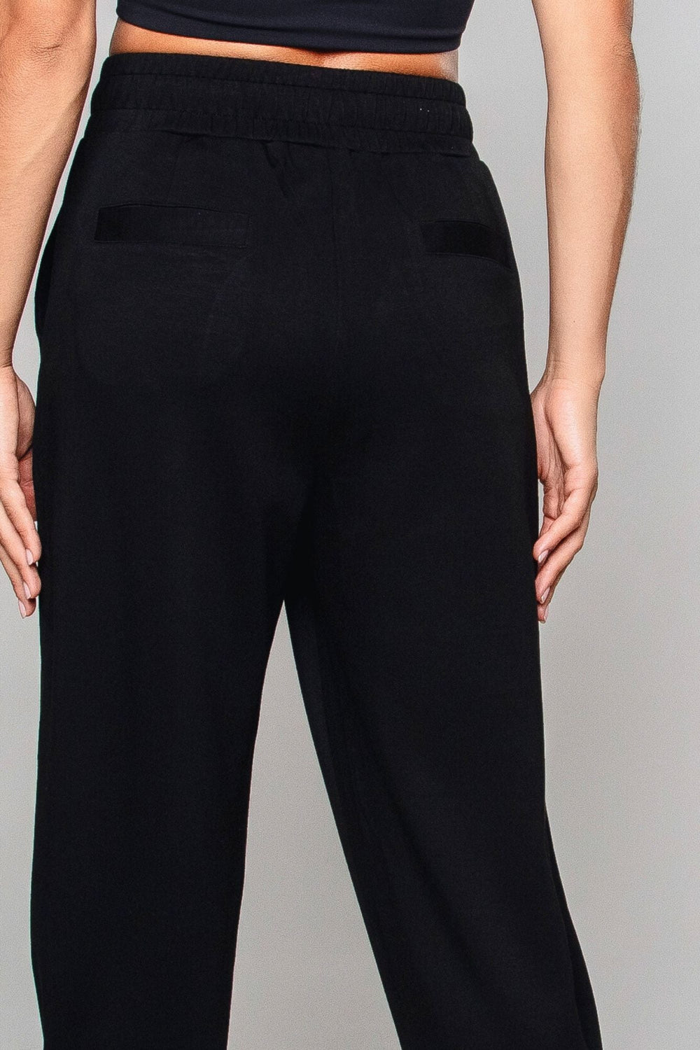 Supersoft Cuffed Sweatpant Black - Born Nouli
