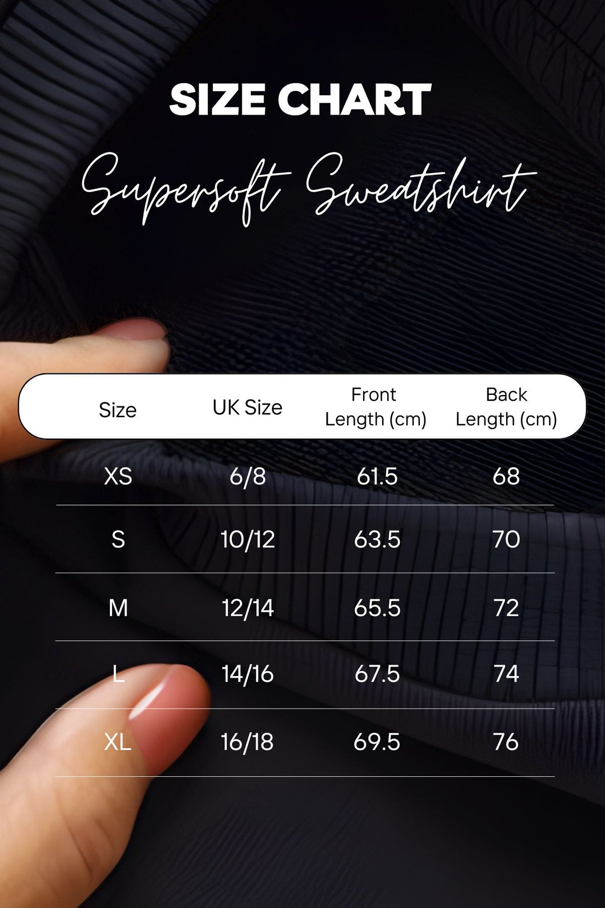 Supersoft Longline Sweatshirt Navy - Born Nouli