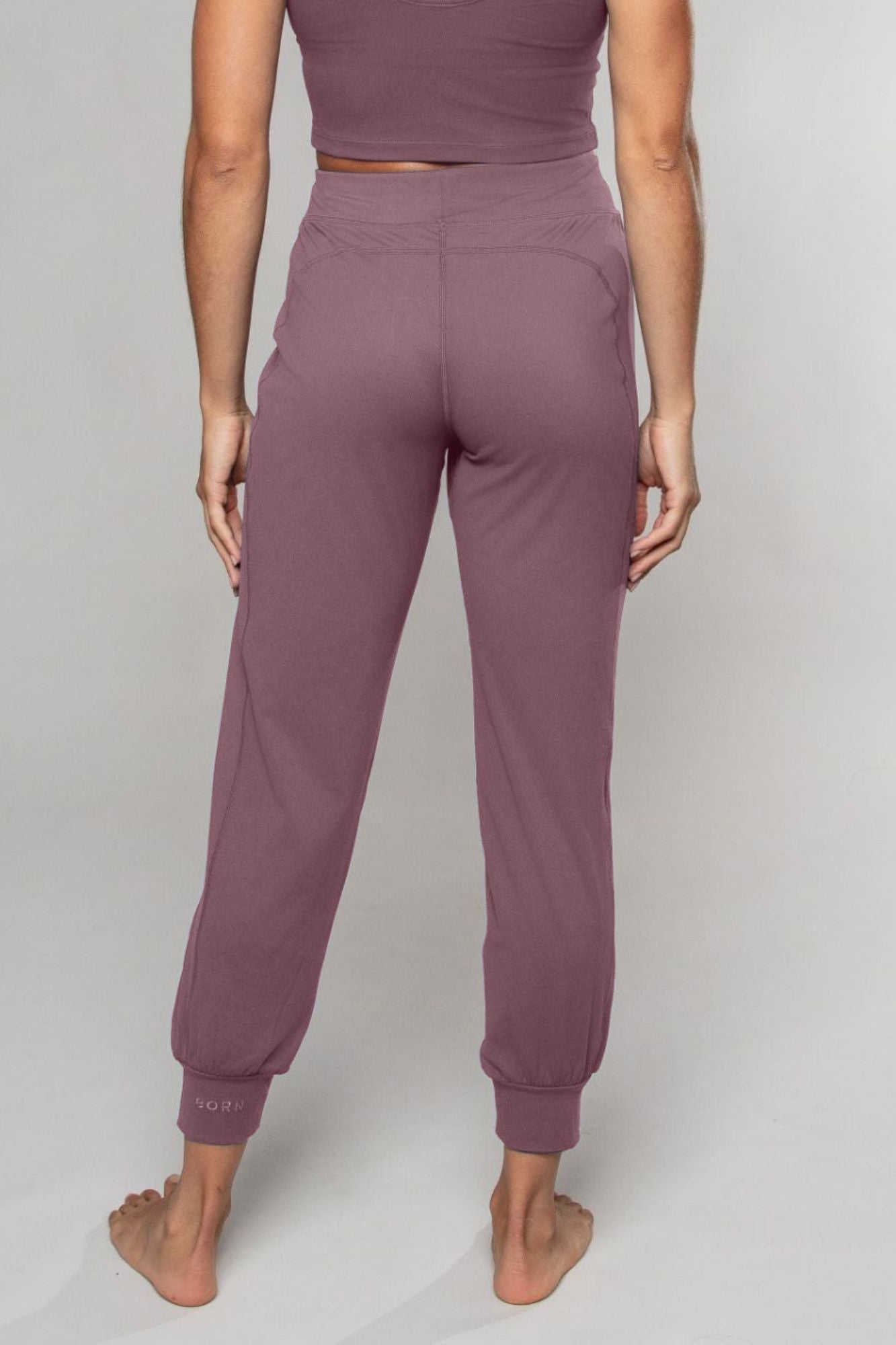 Tula Harem Yoga Pant Mauve - Born Nouli