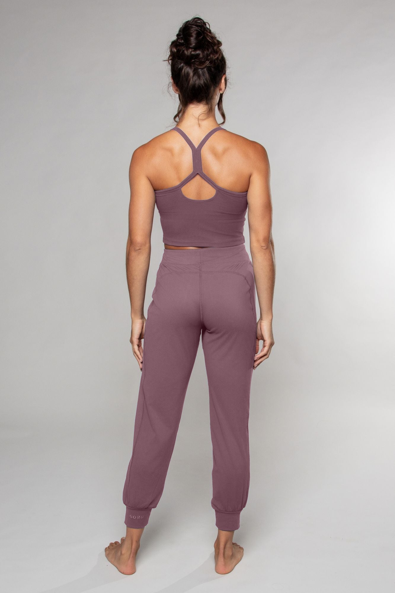 Tula Harem Yoga Pant Mauve - Born Nouli