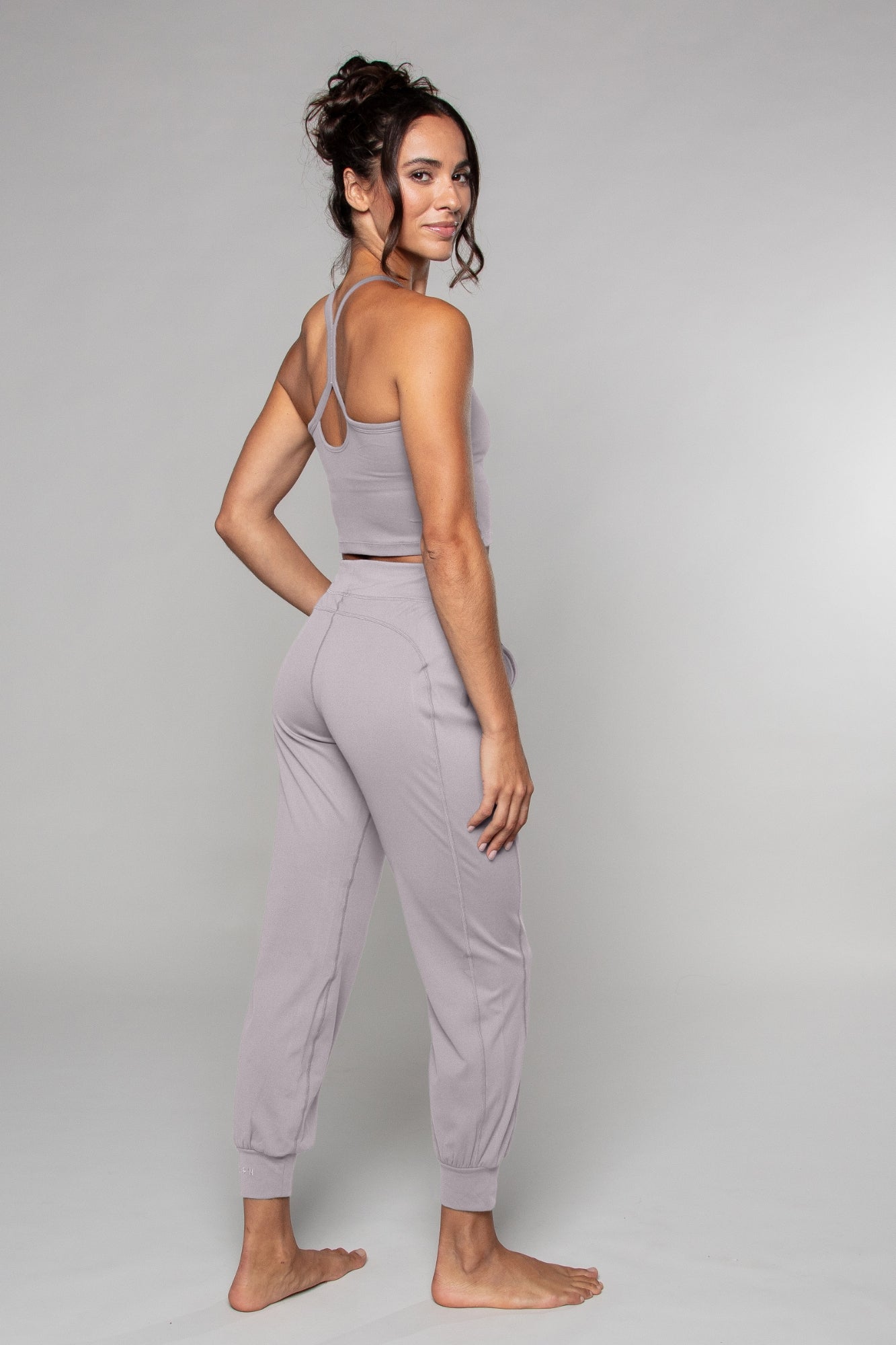 Tula Harem Yoga Pant Shale - Born Nouli