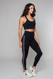 Stride Piped High Waisted Legging