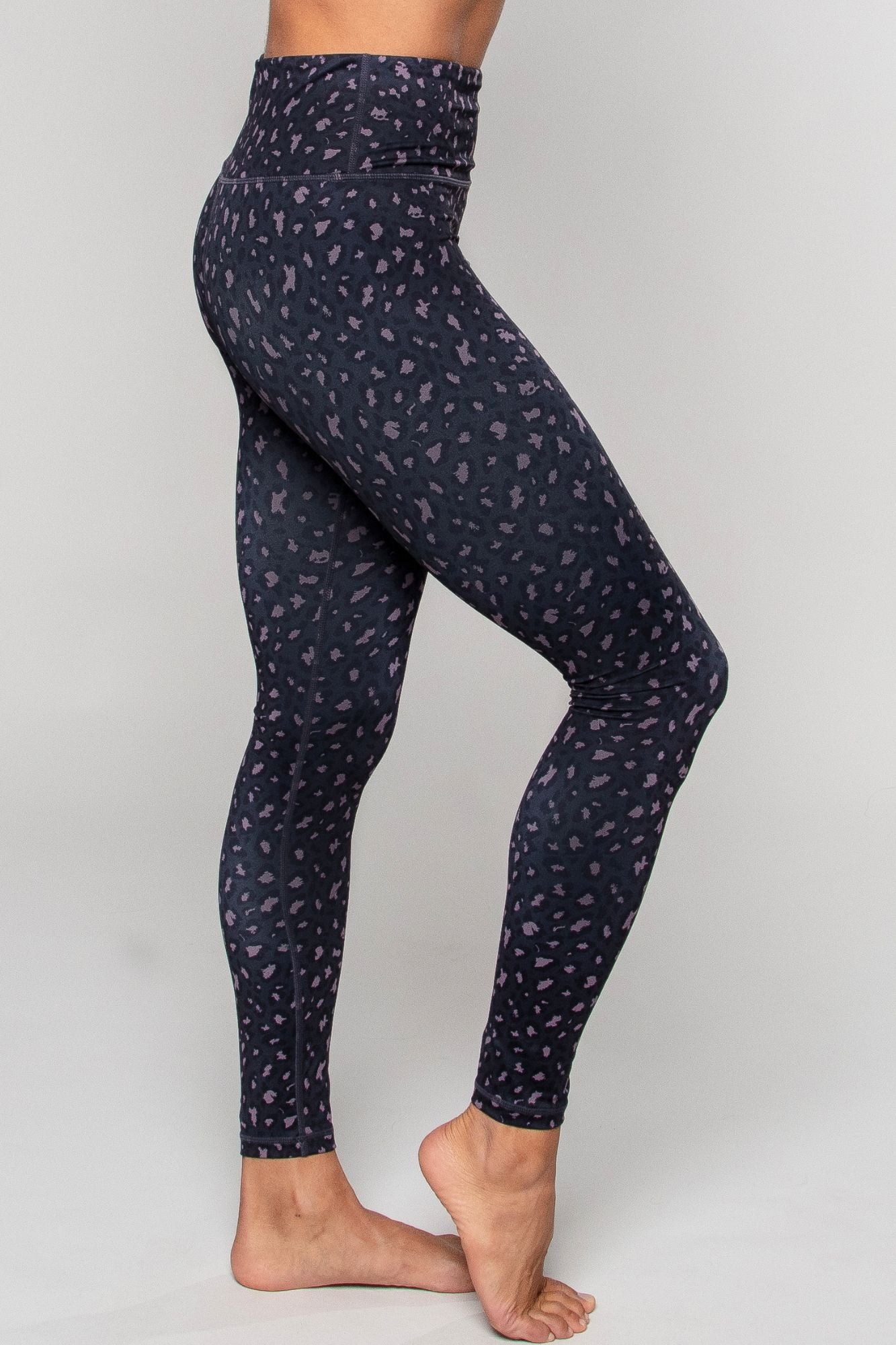 Rose Cheetah Full Length Legging