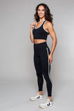 Stride Piped High Waisted Legging