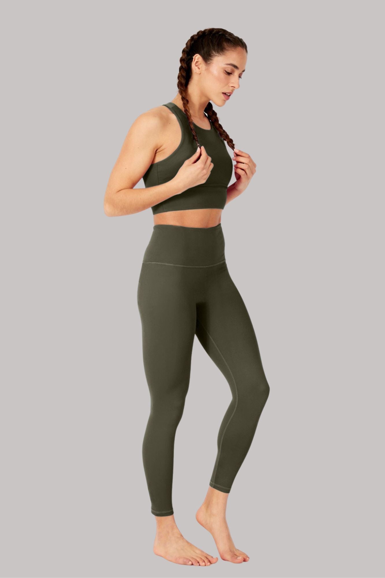Elevate All Day Ultra High Waist 7/8 Legging Olive