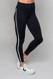 Stride Piped High Waisted Legging