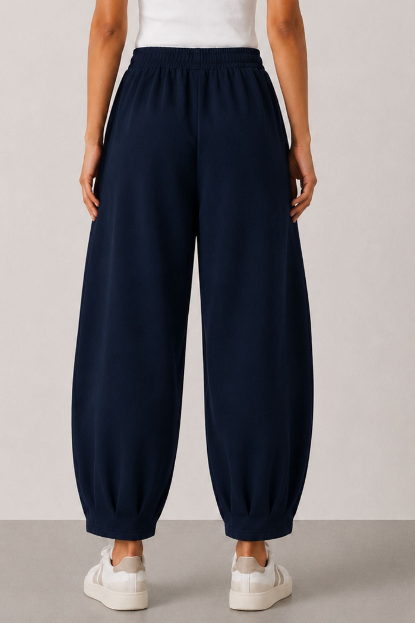 Sloane Relaxed Pocket Leg Trouser Navy