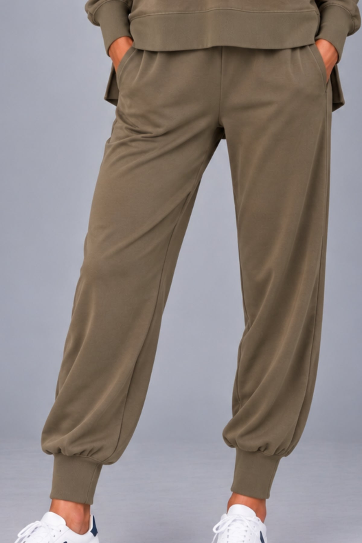 Supersoft Cuffed Sweatpant Olive