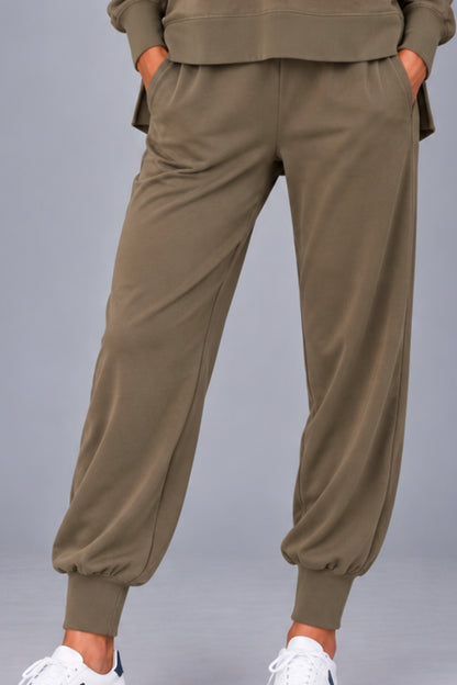 Supersoft Cuffed Sweatpant Olive