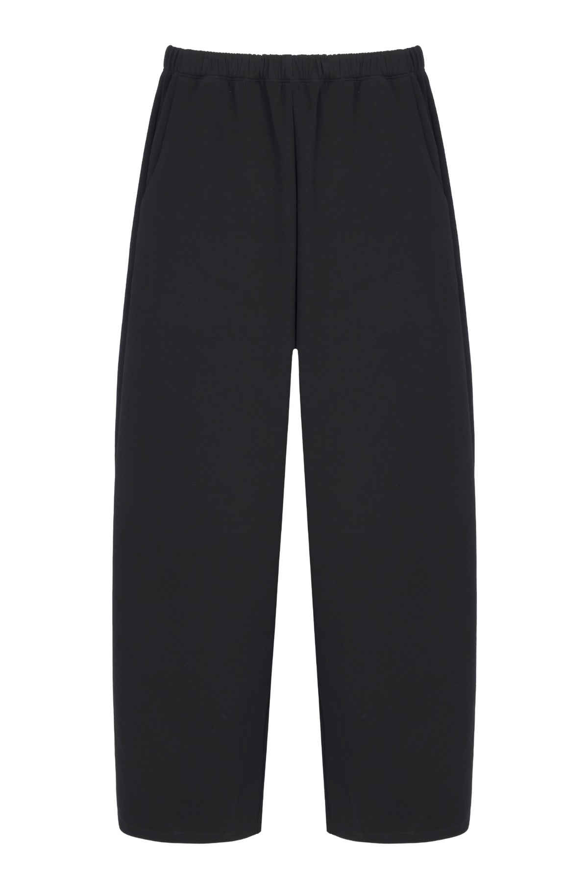 Supersoft Barrel Leg Trouser Black
