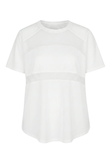 Airlight Mesh T-Shirt White - Born Nouli