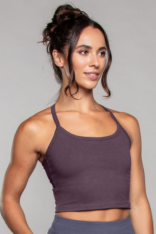 Airsoft Racerback Tank Mulberry - Born Nouli