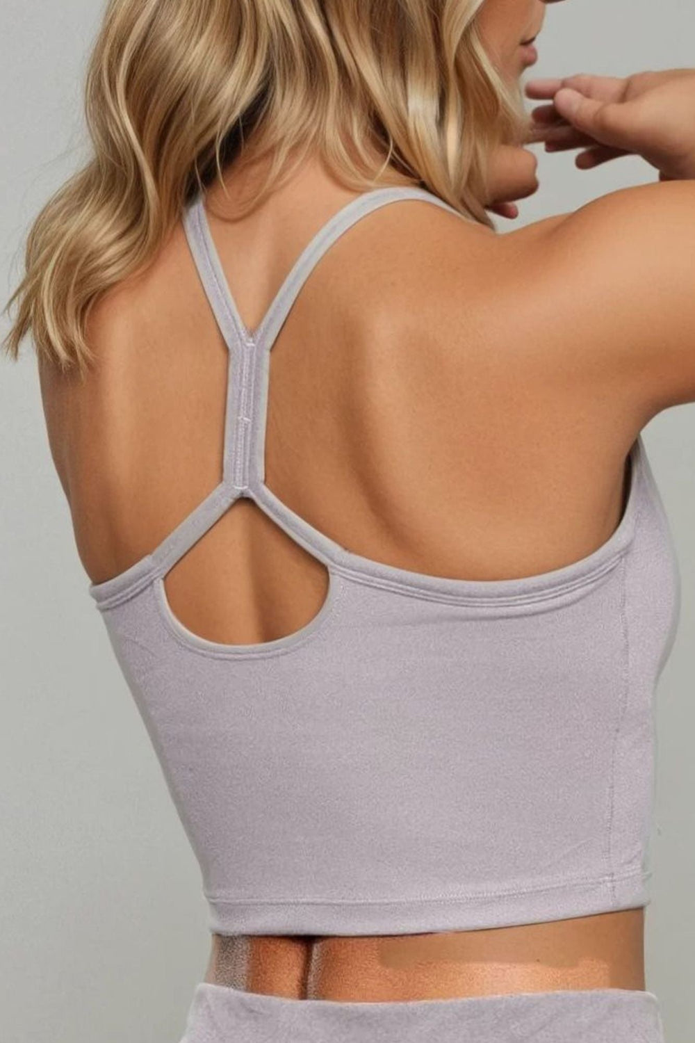 Airsoft Racerback Tank Shale - Born Nouli