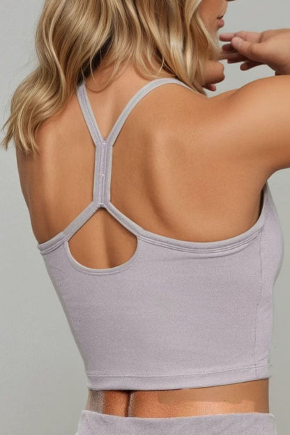 Airsoft Racerback Tank Shale - Born Nouli