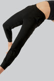 All Day Cuffed Yoga Pant Black - Born Nouli