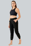 All Day Cuffed Yoga Pant Black