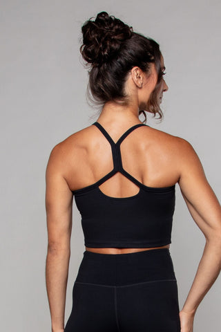 Stride Piped Tank Bra