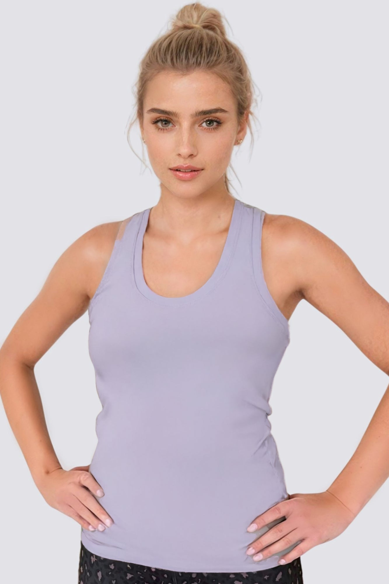 Athletic Vest Tank Top Lilac Whisper - Born Nouli