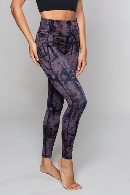 Eclipse High Waisted Full Length Pocket Legging - Born Nouli