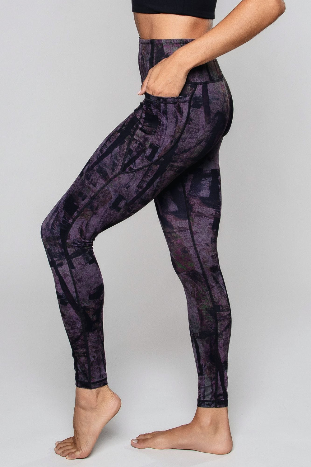 Eclipse High Waisted Full Length Pocket Legging - Born Nouli