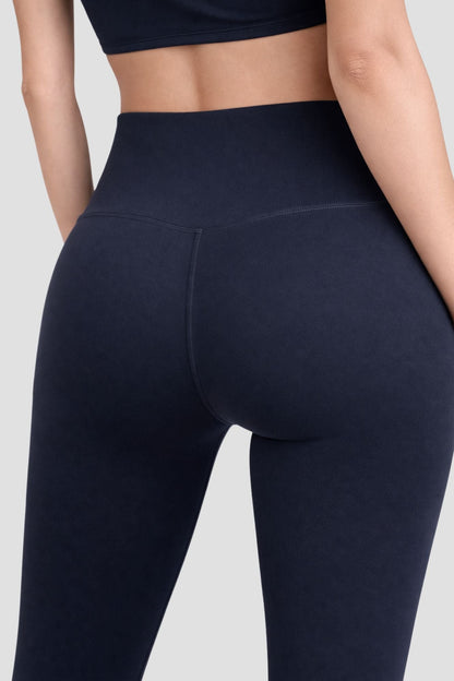 Elevate Side Pocket Full Length Legging Midnight - Born Nouli