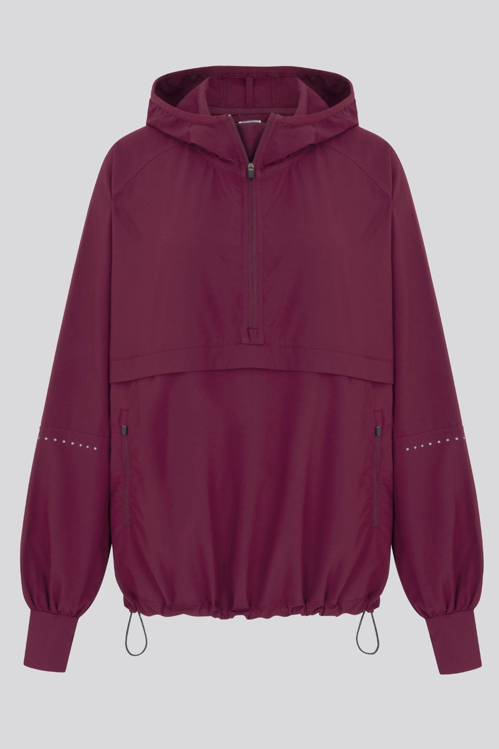 Lightweight Shell Track Jacket Black Cherry - Born Nouli
