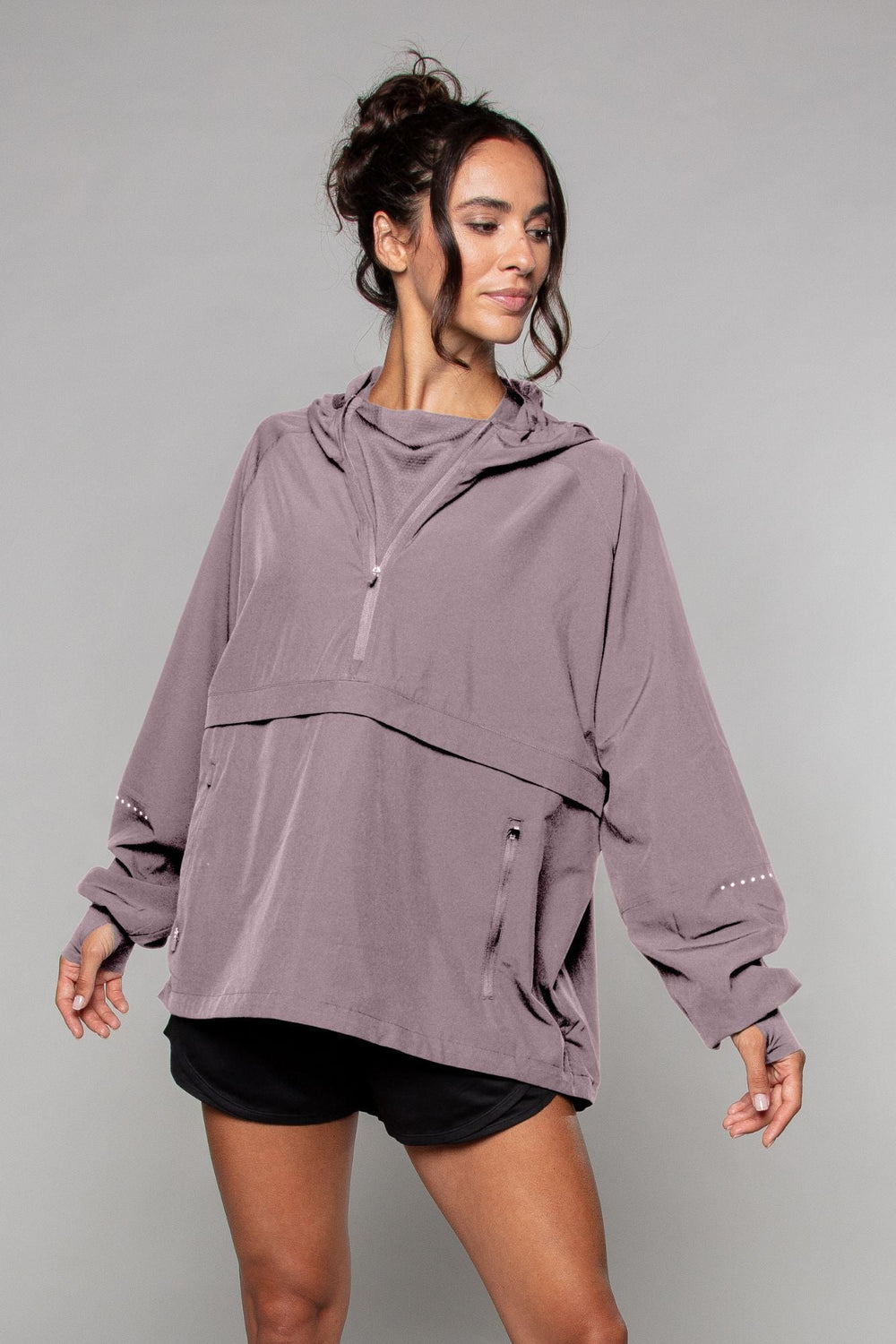 Lightweight Shell Track Jacket Blush - Born Nouli