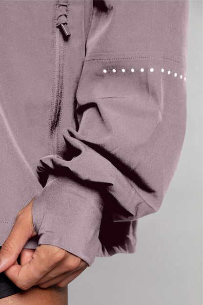 Lightweight Shell Track Jacket Blush - Born Nouli