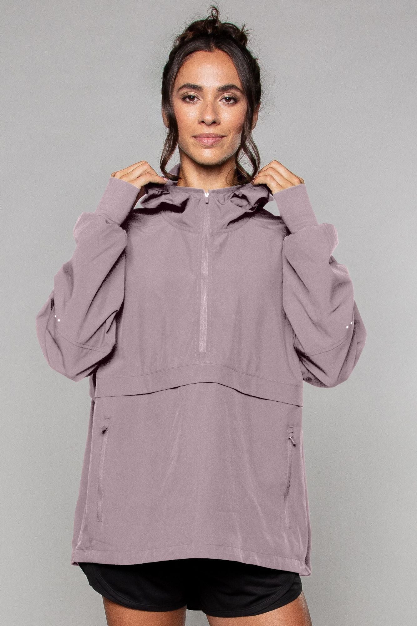 Lightweight Shell Track Jacket Blush - Born Nouli