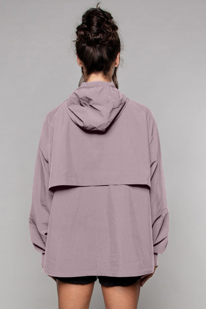 Lightweight Shell Track Jacket Blush - Born Nouli