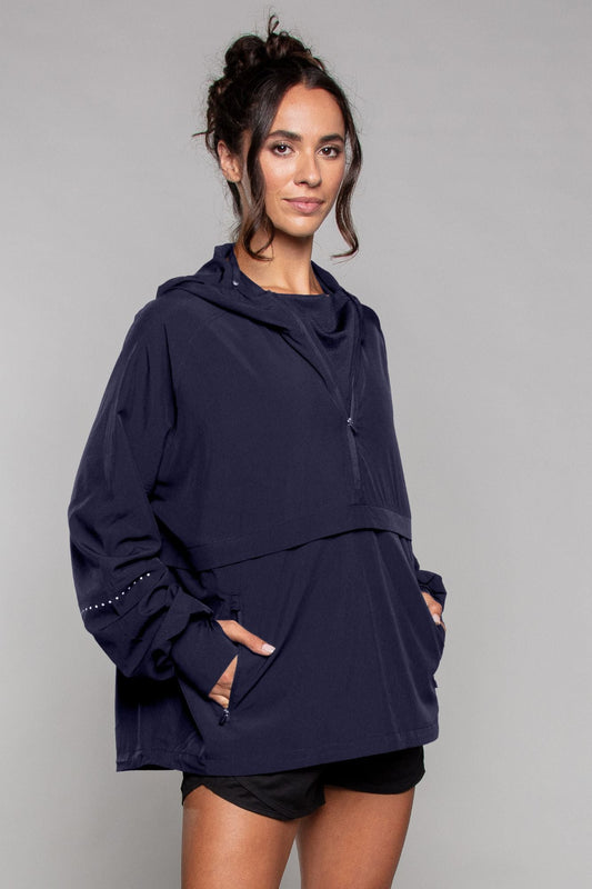 Lightweight Shell Track Jacket Dusk - Born Nouli