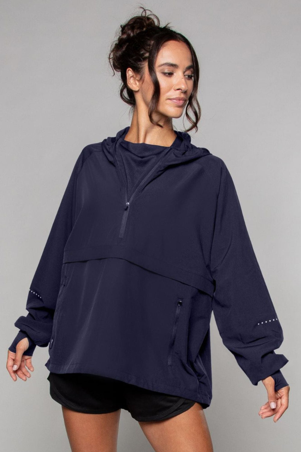 Lightweight Shell Track Jacket Dusk - Born Nouli