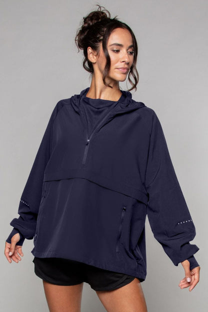 Lightweight Shell Track Jacket Dusk - Born Nouli