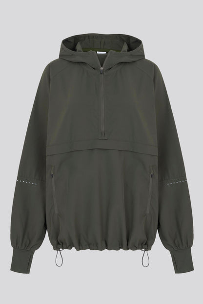 Lightweight Shell Track Jacket Khaki - Born Nouli