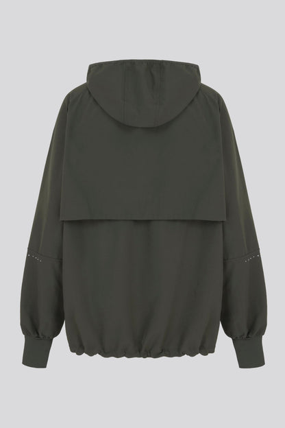 Lightweight Shell Track Jacket Khaki - Born Nouli