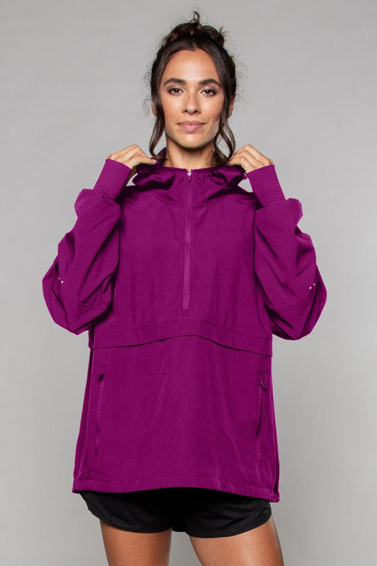 Lightweight Shell Track Jacket Siren - Born Nouli