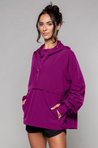 Lightweight Shell Track Jacket Siren - Born Nouli