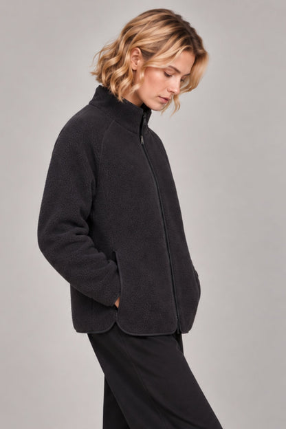 Motion Teddy Fleece Zip Jacket - Born Nouli