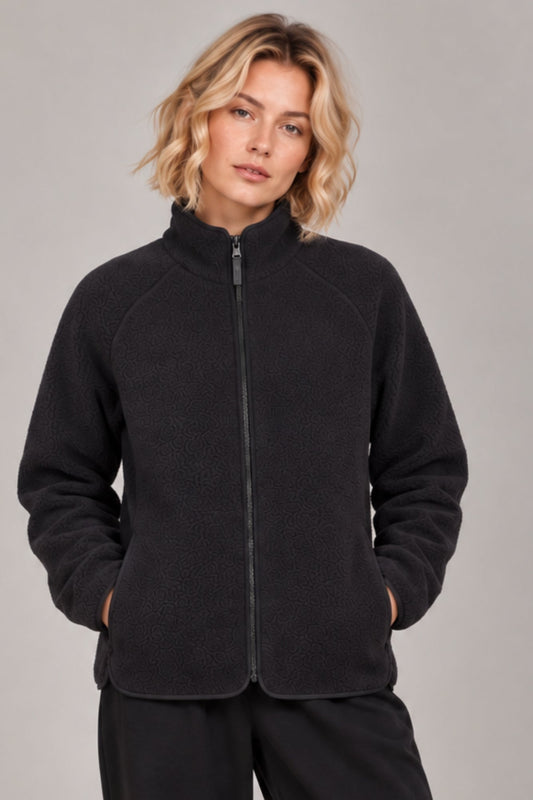 Motion Teddy Fleece Zip Jacket - Born Nouli