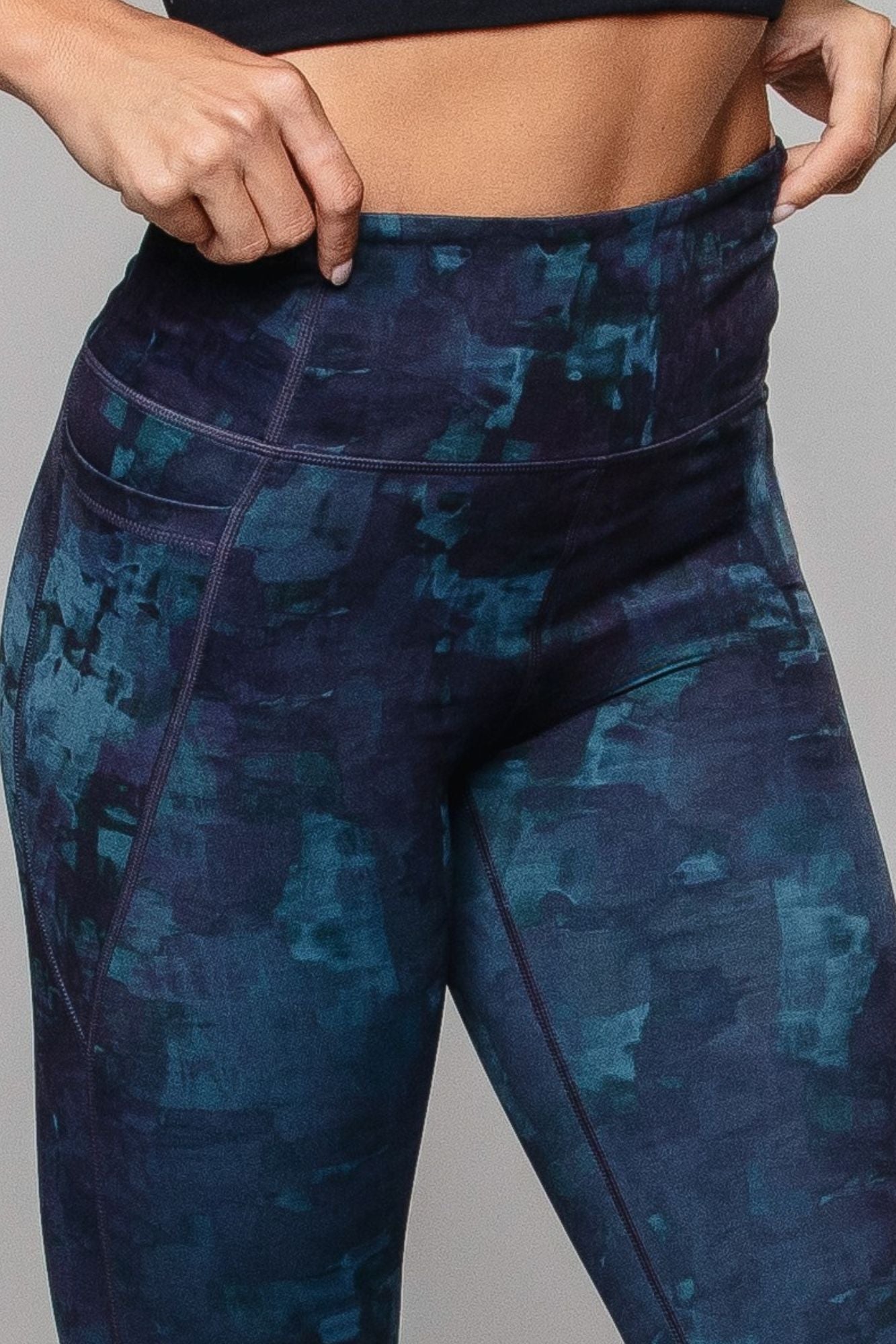 River High Waisted Full Length Pocket Legging - Born Nouli