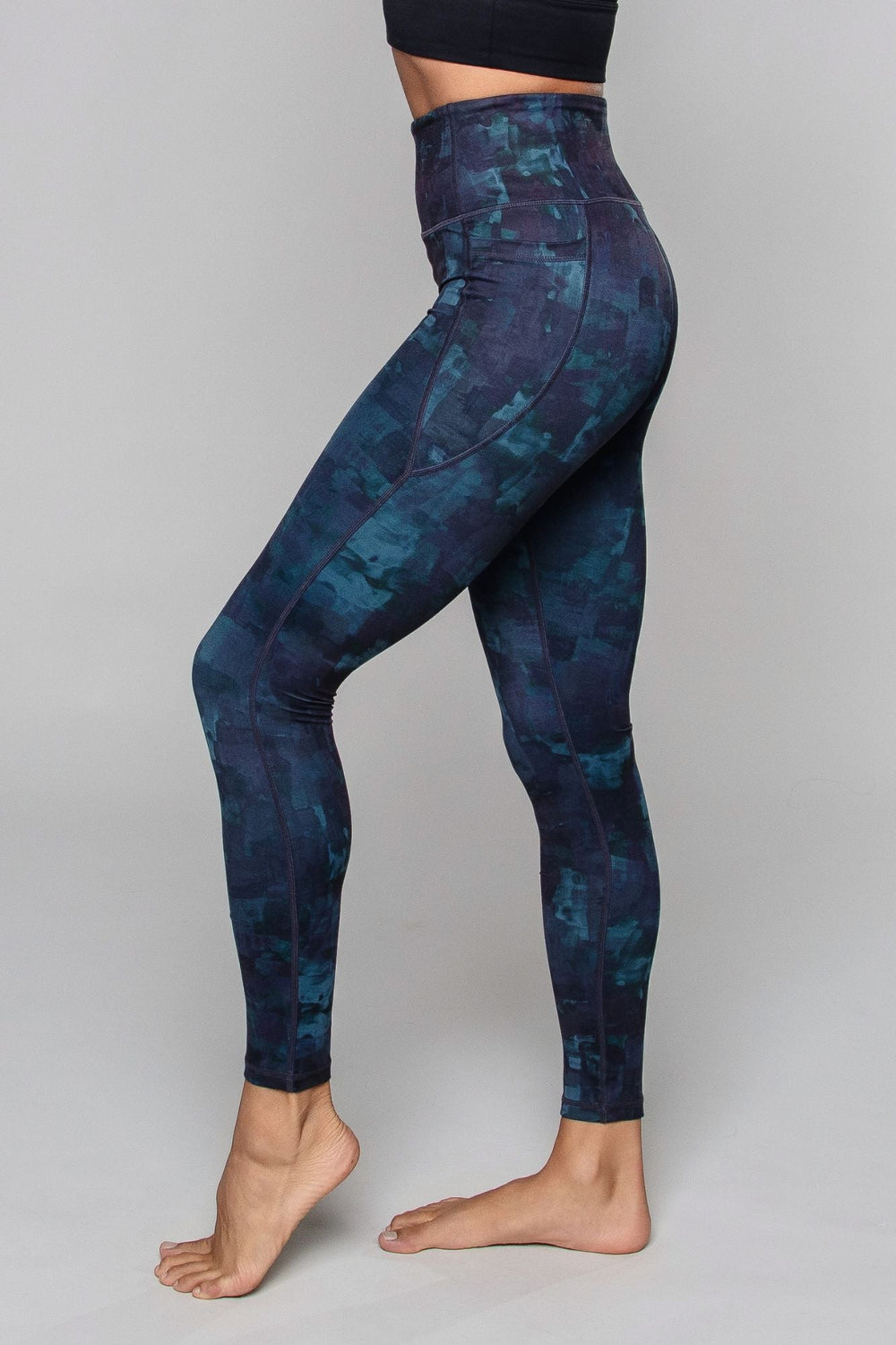 River High Waisted Full Length Pocket Legging - Born Nouli