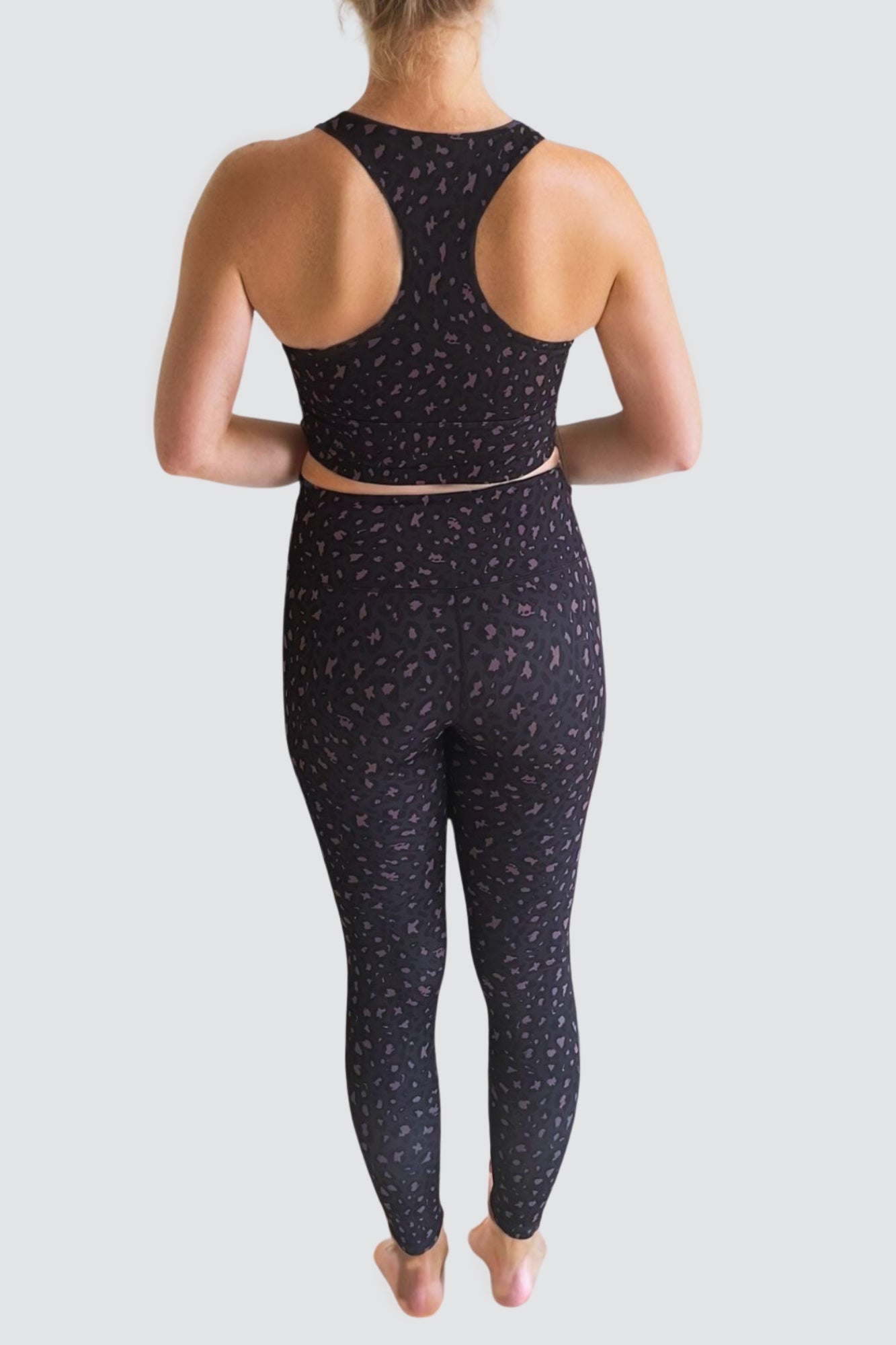 Rose Cheetah Full Length Legging - Born Nouli