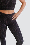 Rose Cheetah Full Length Legging - Born Nouli