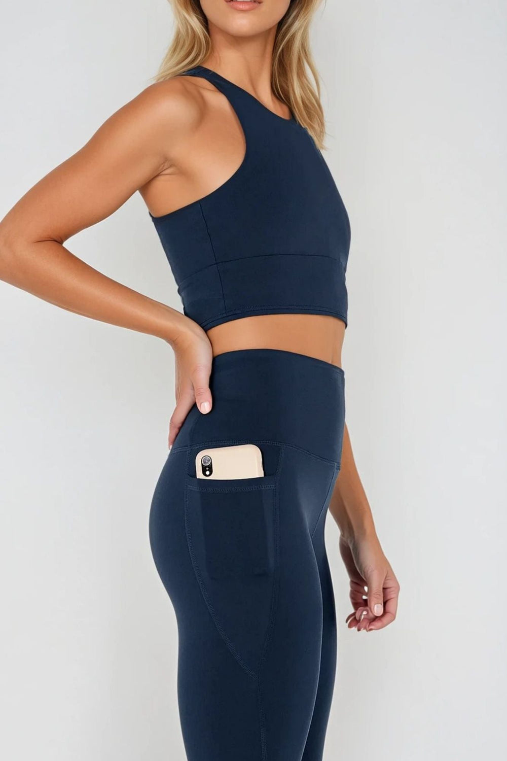 Sculpting Pocket Matching Set (Navy) - Born Nouli